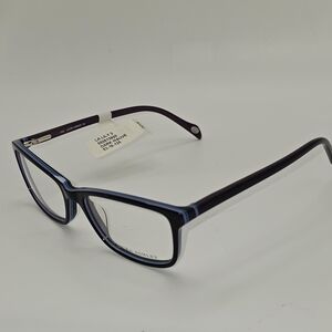 LAURA ASHLEY EYEWEAR‎ LILY 2 DARK MAUVE BLACK PURPLE 53-16-135 FLEX HINGE